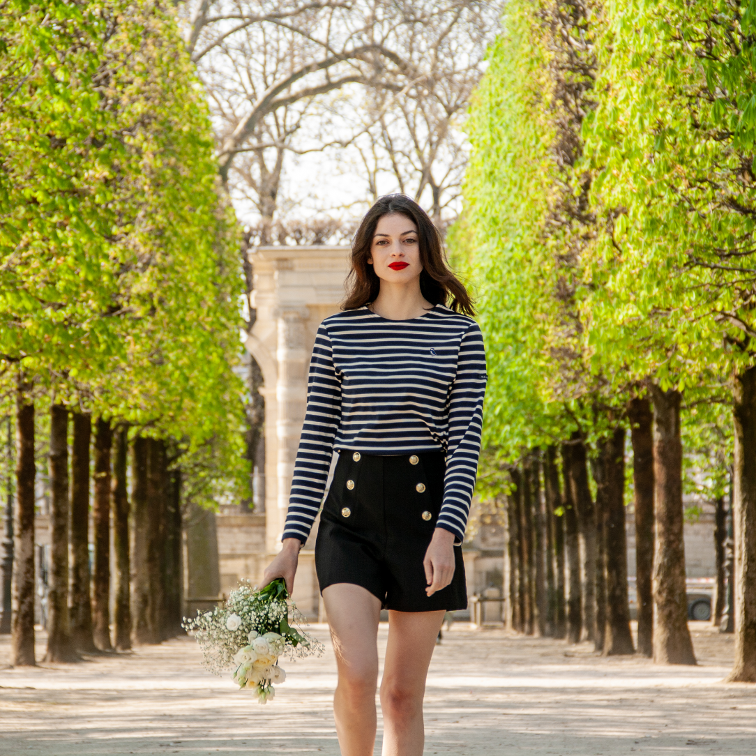 Original Breton Shirt - Women Navy